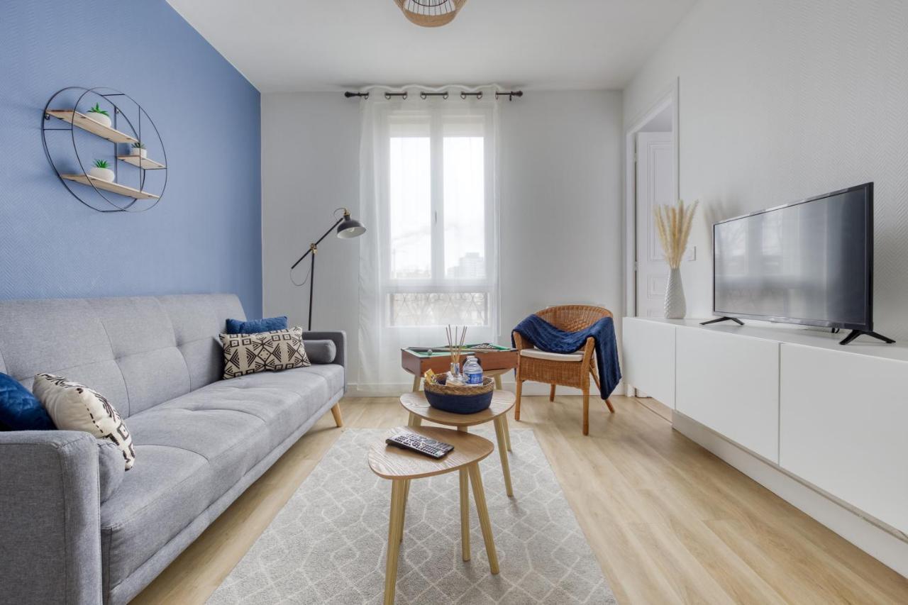 Apartmán Metro 7 - Gare C - Parking Private- Easy Check-In Ivry-sur-Seine Exteriér fotografie