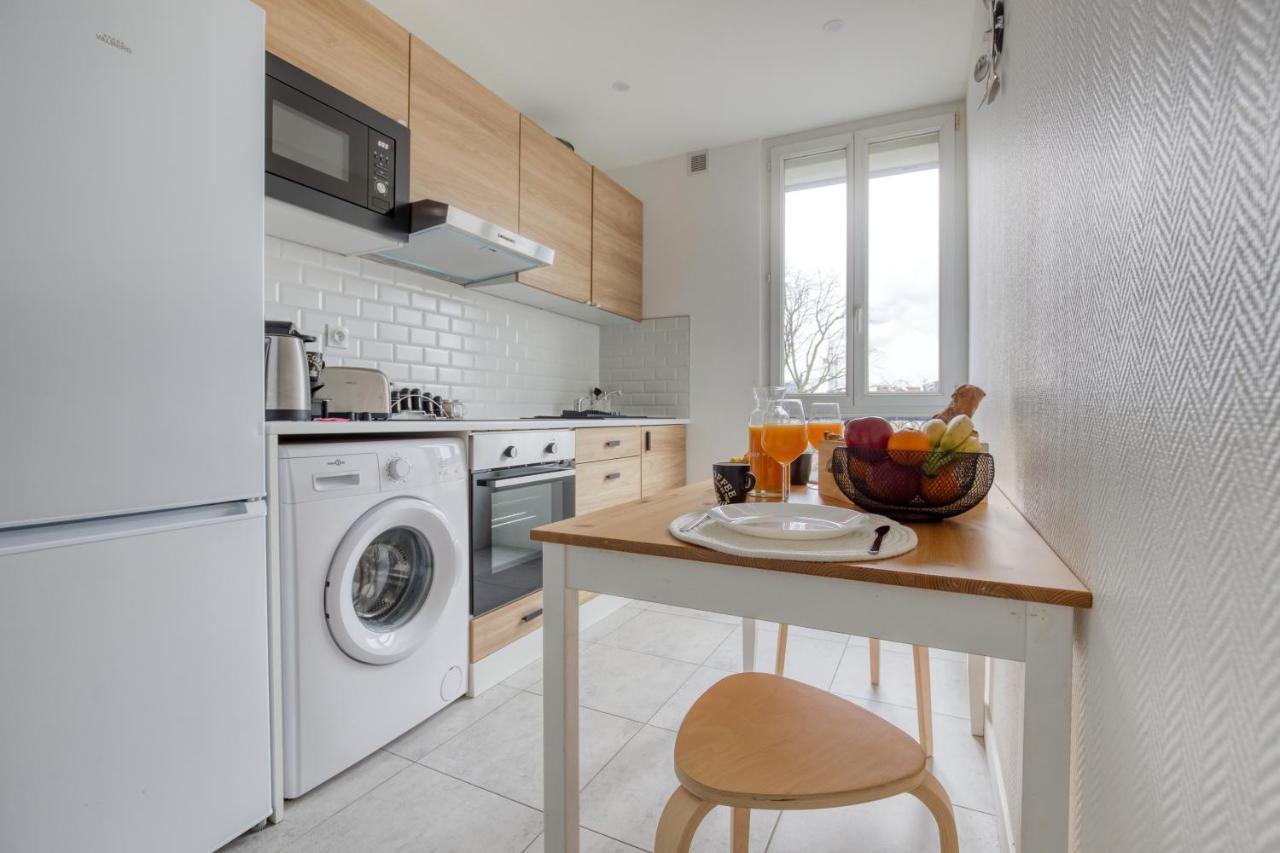 Apartmán Metro 7 - Gare C - Parking Private- Easy Check-In Ivry-sur-Seine Exteriér fotografie